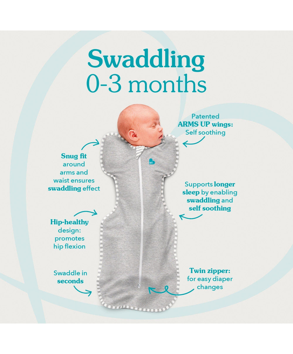 Love to Dream Dreampod Sleep Bags &amp; Swaddling Love to Dream Swaddle Up™ (1.5 Tog) - Mini Cloud White
