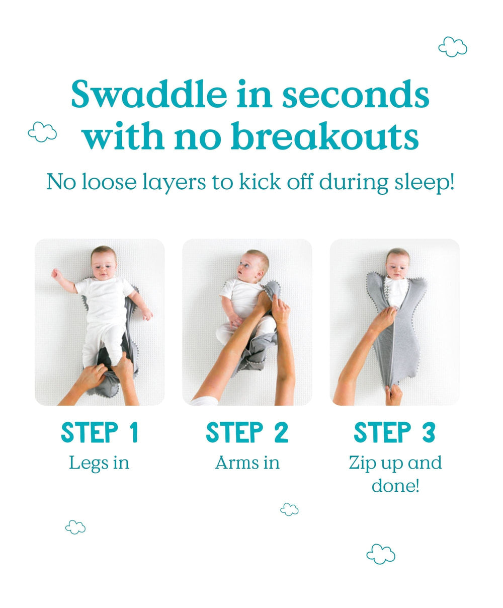 Love to Dream Dreampod Sleep Bags &amp; Swaddling Love To Dream Swaddle Up™ (2.5 Tog) - White Dreamer