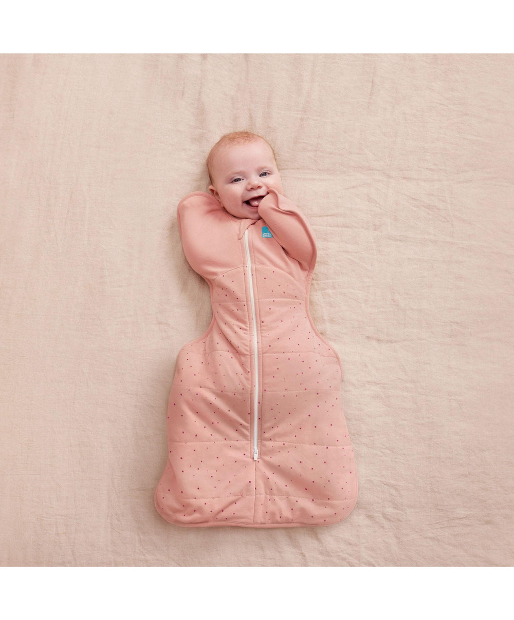 Love to Dream Dreampod Sleep Bags &amp; Swaddling Love to Dream™ Swaddle Up™ Small/3.5-6kg (2.5 Tog) - Pebbles Rose,