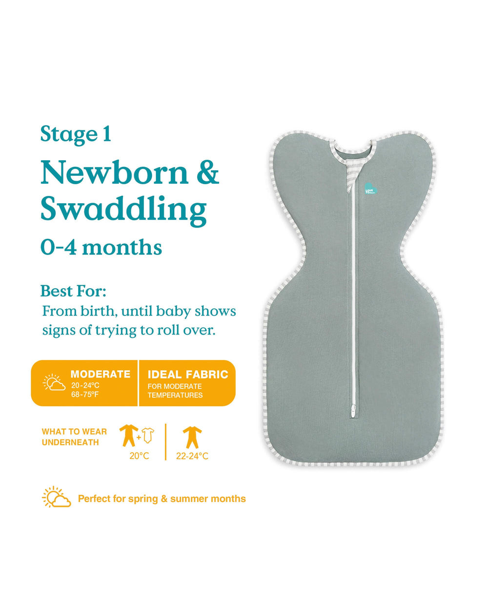 Love to Dream Dreampod Sleep Bags &amp; Swaddling Love To Dream Swaddle Up&amp;trade; (1.0 Tog) - Dark Olive
