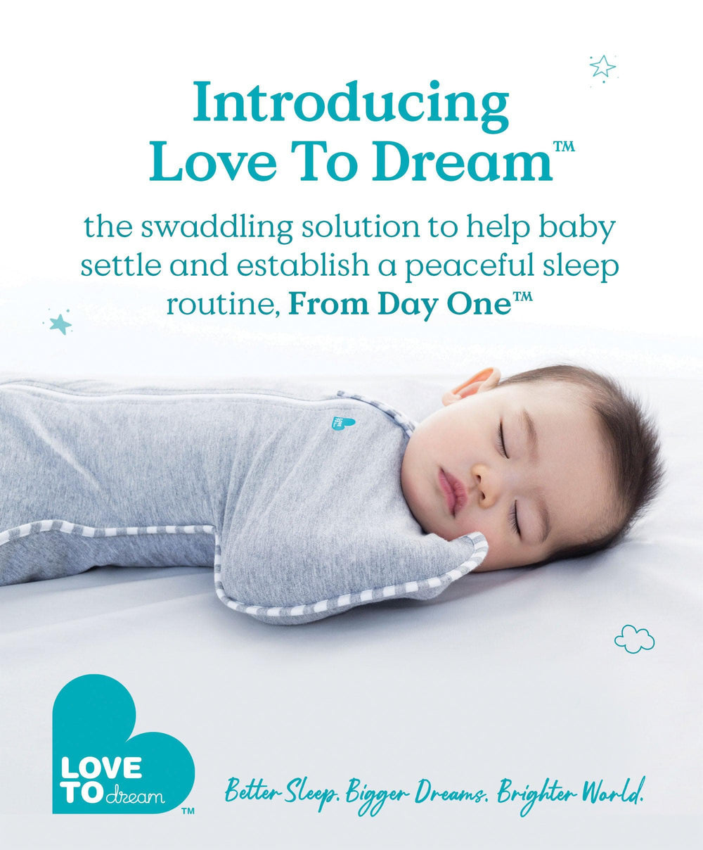Love To Dream Swaddle UP, Sleep Sack 0-3 Months, Self Snuggle Me