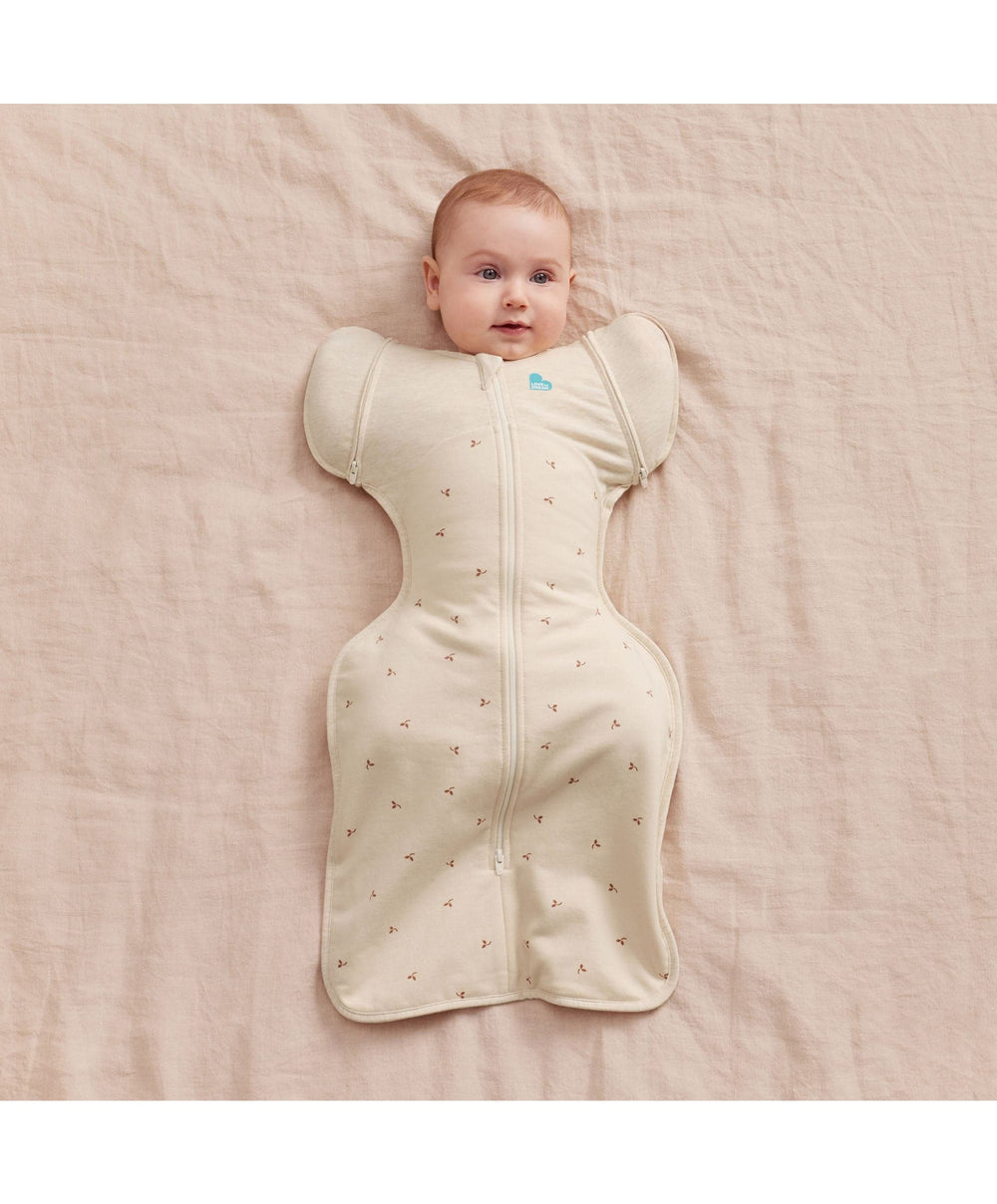 Love to Dream Dreampod Sleep Bags &amp; Swaddling Love to Dream™ Swaddle Up™ Transition Bag (1.5 Tog) Medium - Twigs Oatmeal