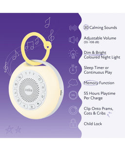 LUMI Zello Portable Pro Max White Noise Machine
