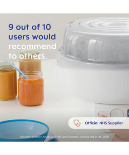 Mam Bottle Feeding MAM Baby 6-in-1 Electric Steam Steriliser & Bottle Warmer - Grey