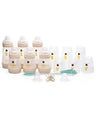 Mam Bottle Feeding MAM Baby Easy Start Anti-Colic Self Sterilising Newborn Bottles 17 Piece Set With Bottle Brush - Matt Taupe
