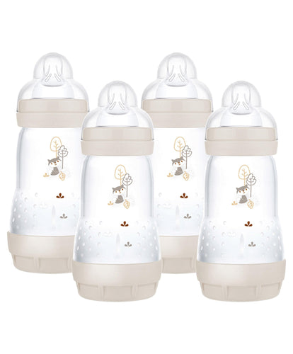Mam Bottle Feeding Mam Easy Start 260ml Bottle Set - Taupe (4 pack)