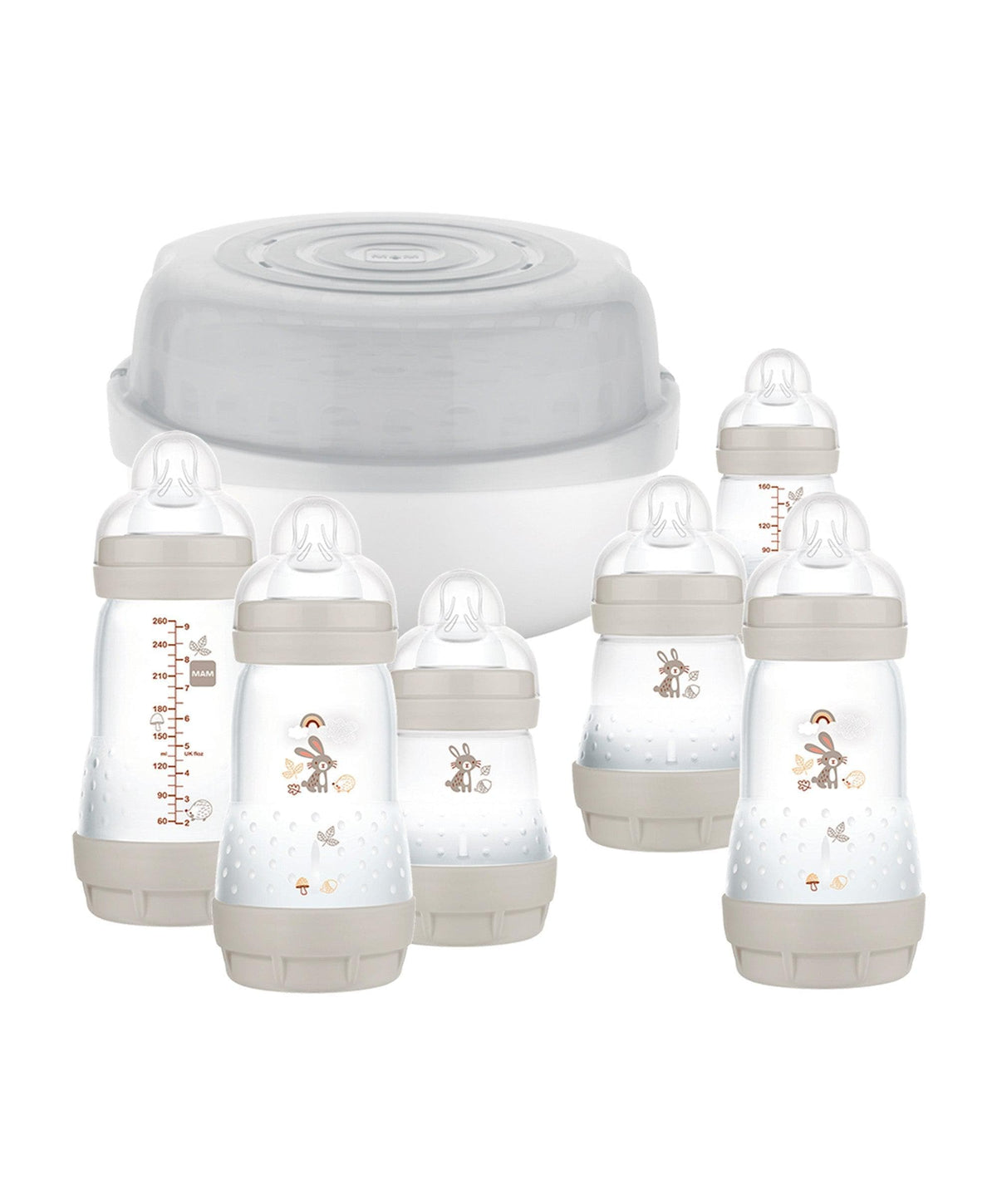 MAM Easy Start Bottle, Steriliser Soother Set – Mamas Papas UK