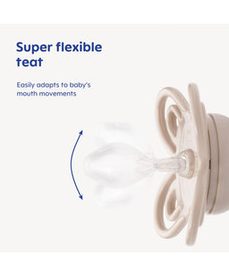 Mam Bottle Feeding MAM Perfect 0-2m Soother (2 pack) - Beige