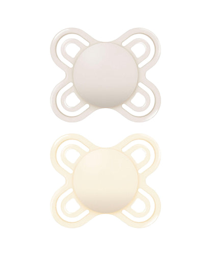 Mam Bottle Feeding MAM Perfect 0-2m Soother (2 pack) - Beige
