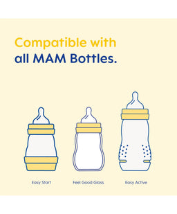 Mam Bottle Feeding MAM Size 3 Bottle Teats (4 Pack)