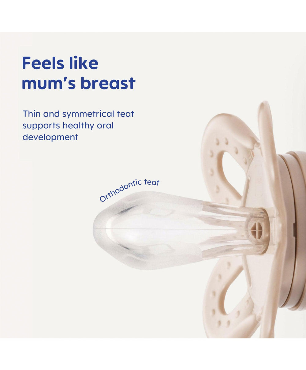 Mam MAM Start 0-2m Night Soother (2 Pack) - Green/Linen