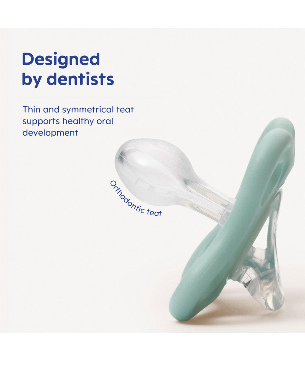 Mam Soothers MAM Comfort Soothers 3-12m (2 Pack) - Blue Grey