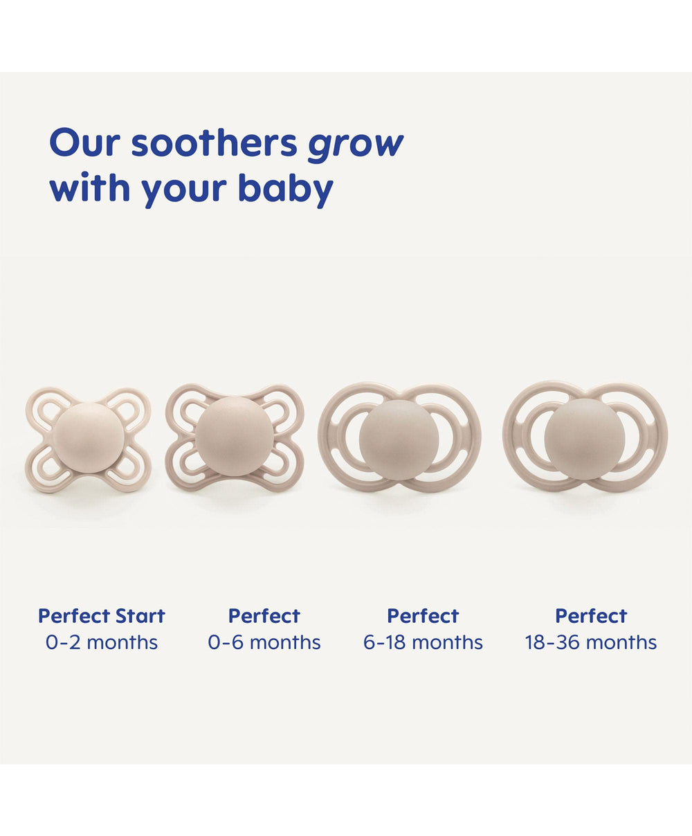 Mam Soothers MAM Perfect Night 0-6M Soother (2 Pack) - Yellow