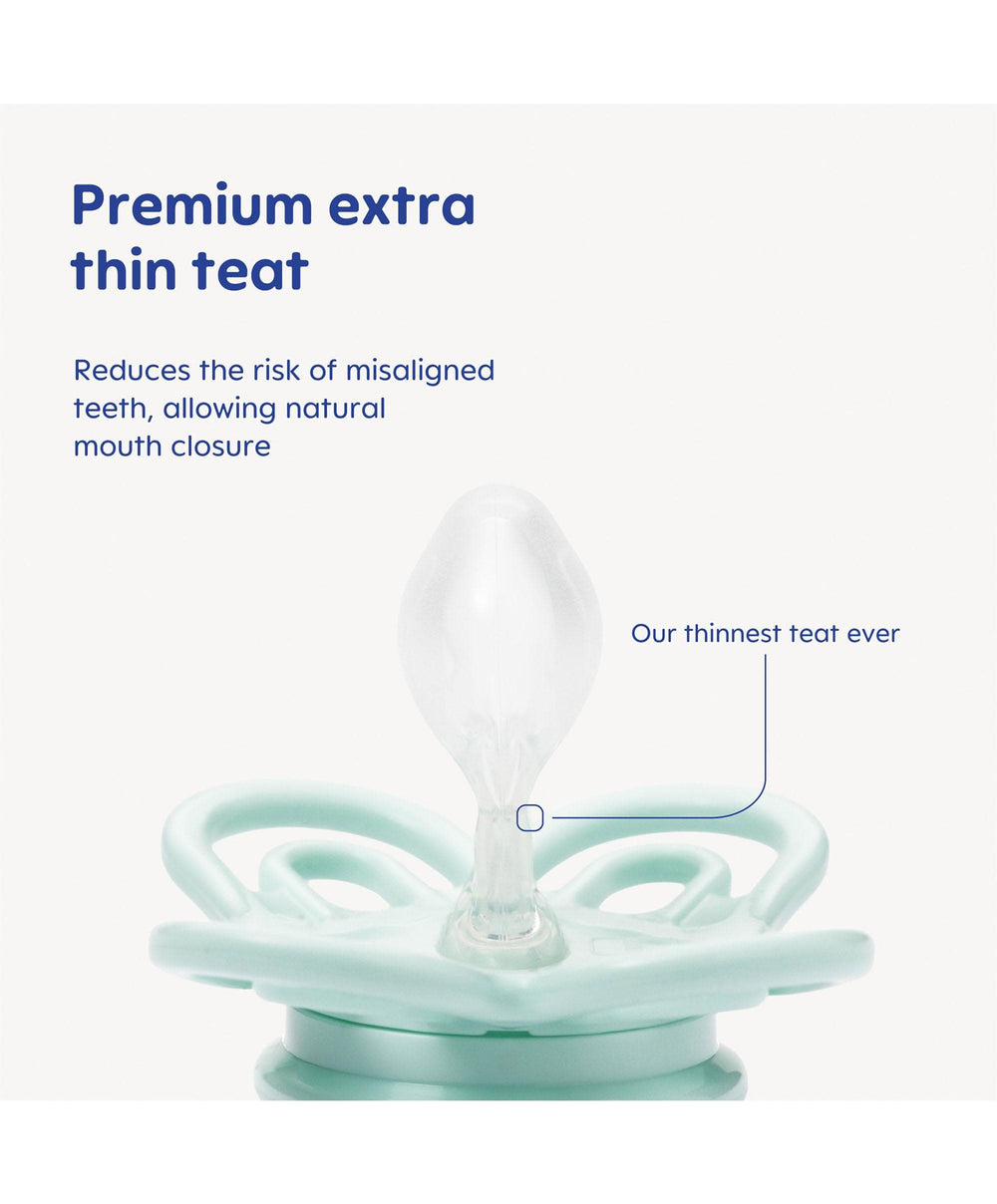 Mam Soothers MAM Perfect Night 0-6M Soother (2 Pack) - Yellow