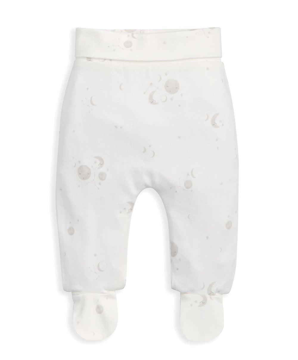 Mamas &amp; Papas 0-3m Celestial Bodysuit &amp; Leggings Set (2 Pieces) &amp; Bunny Beanie Gift Box