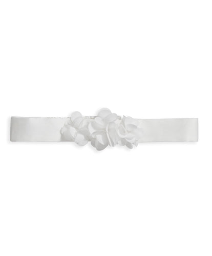 Mamas & Papas 1-Size 3D Flower Corsage Headband - White