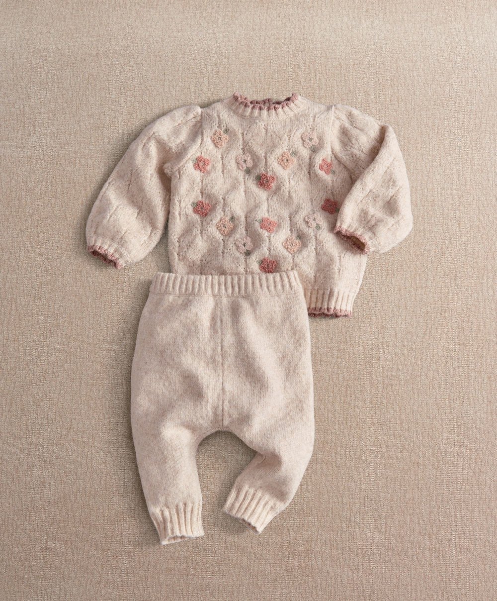 Mamas &amp; Papas 2pc Set Floral Knit Set ( Pack of 2)