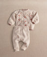 Mamas & Papas 2pc Set Floral Knit Set ( Pack of 2)