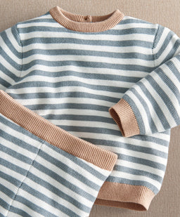 Mamas & Papas 2pc Set Stripe Knit Set (Pack tof 2)
