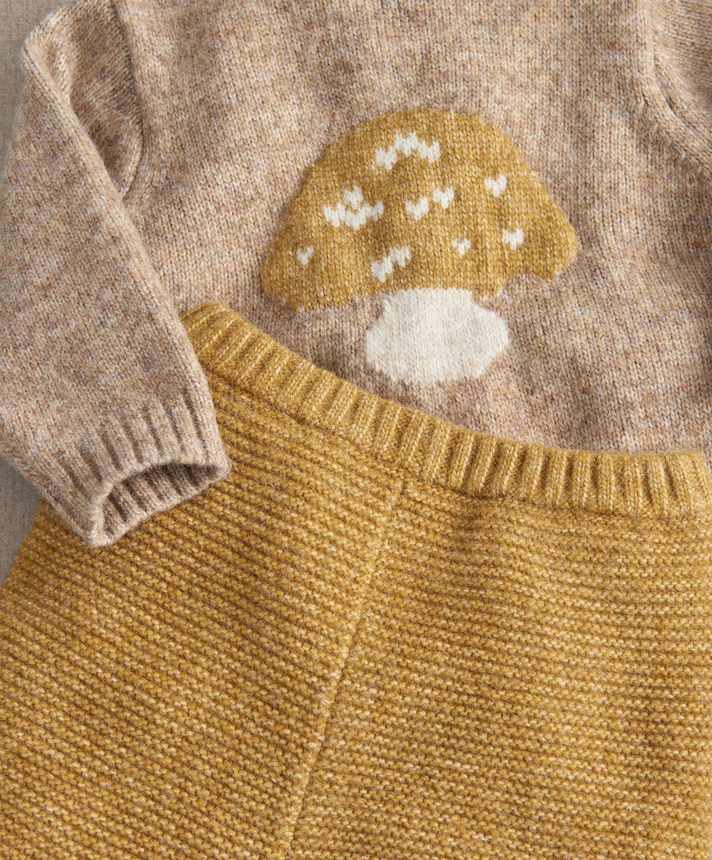 Mamas &amp; Papas 2pc Set Toadstool Cardigan &amp; Leggings Set
