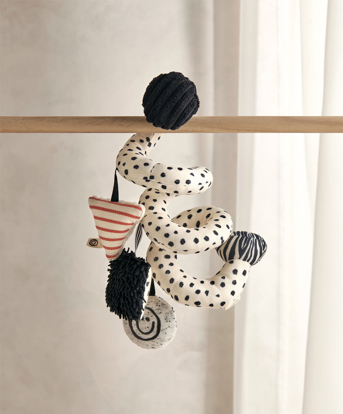 Mamas & Papas Activity Toys Mamas & Papas Monochrome Travel Spiral