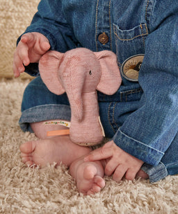 Mamas & Papas Activity Toys Mini Rattle - Edie Elephant