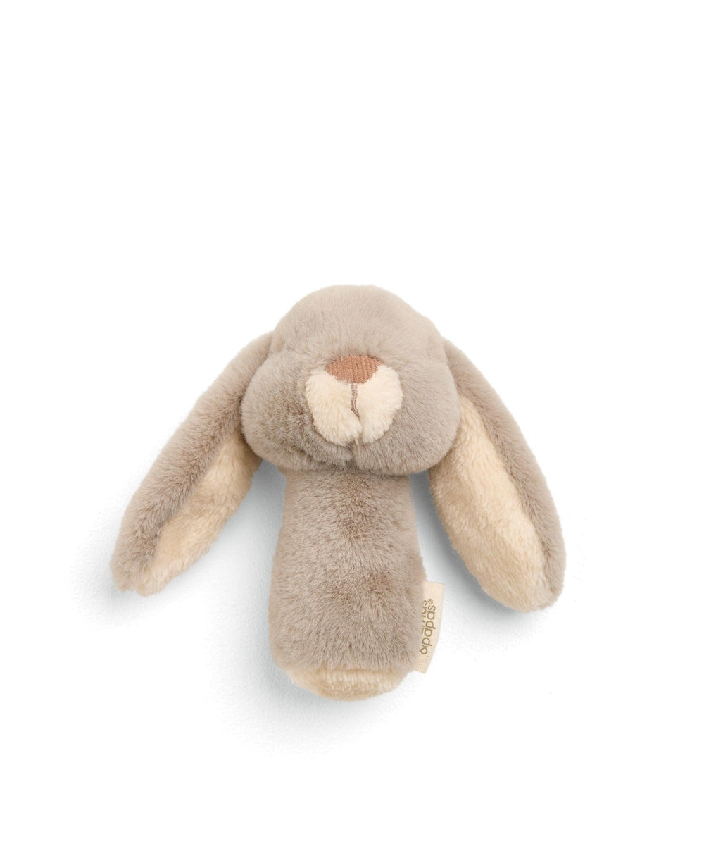 Mamas &amp; Papas Activity Toys Mini Rattle - Grey Bunny