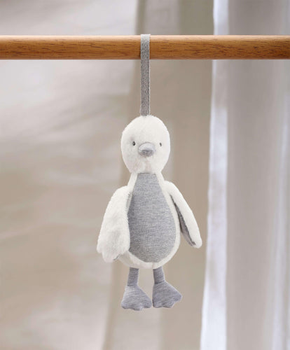 Mamas & Papas Activity Toys Welcome to the World Chime Duck Travel Toy - Grey