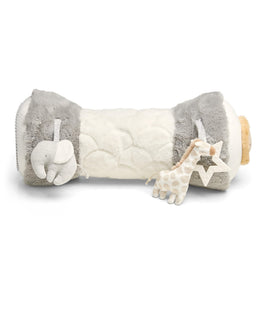 Mamas & Papas Activity Toys Welcome to the World Elephant Tummy Time Roll - Grey