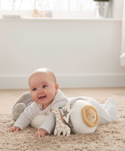 Mamas & Papas Activity Toys Welcome to the World Elephant Tummy Time Roll - Grey