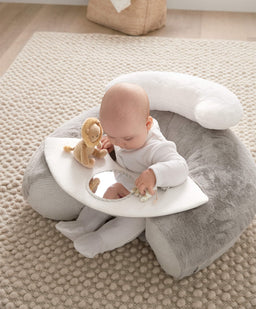 Mamas & Papas Activity Toys Welcome to the World Sit & Play Interactive Seat - Grey