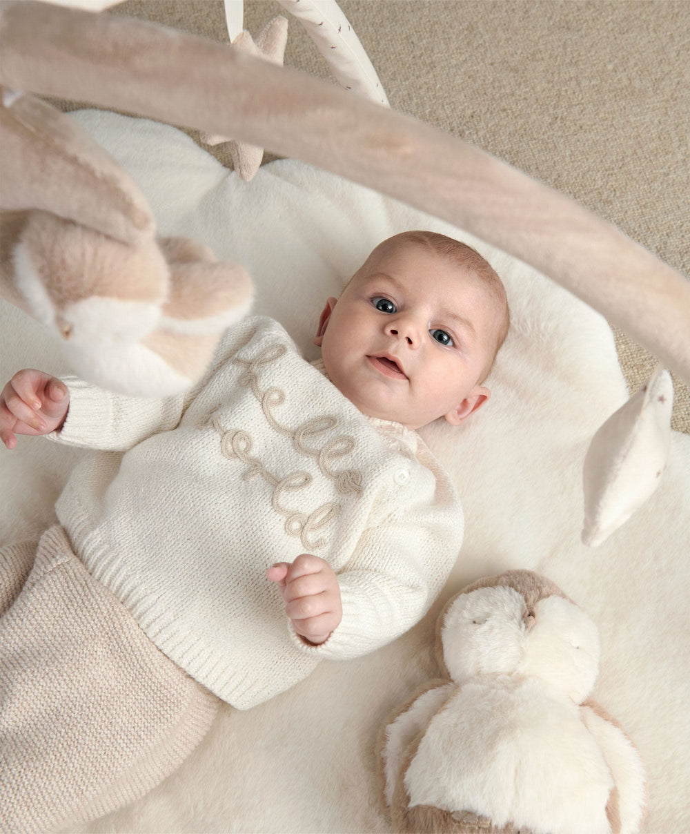 Mamas &amp; Papas Activity Toys Wish Upon A Cloud Playmat - Oatmeal