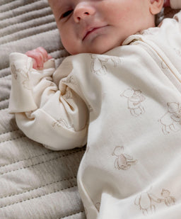 Mamas & Papas All-in-Ones & Bodysuits Bear Print All In One - Cream