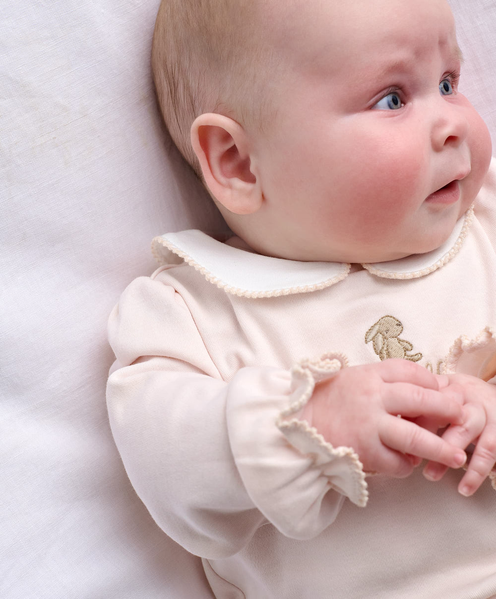 Mamas &amp; Papas All-in-Ones &amp; Bodysuits Born in 2027 Sleepsuit - Blue