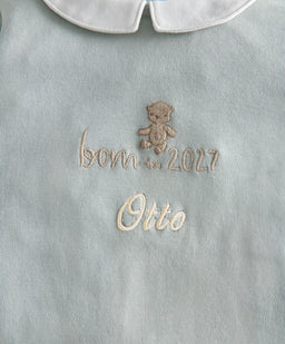 Mamas & Papas All-in-Ones & Bodysuits Born in 2027 Sleepsuit - Blue