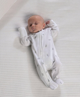 Mamas & Papas All-in-Ones & Bodysuits Bunny Print Zip All In One