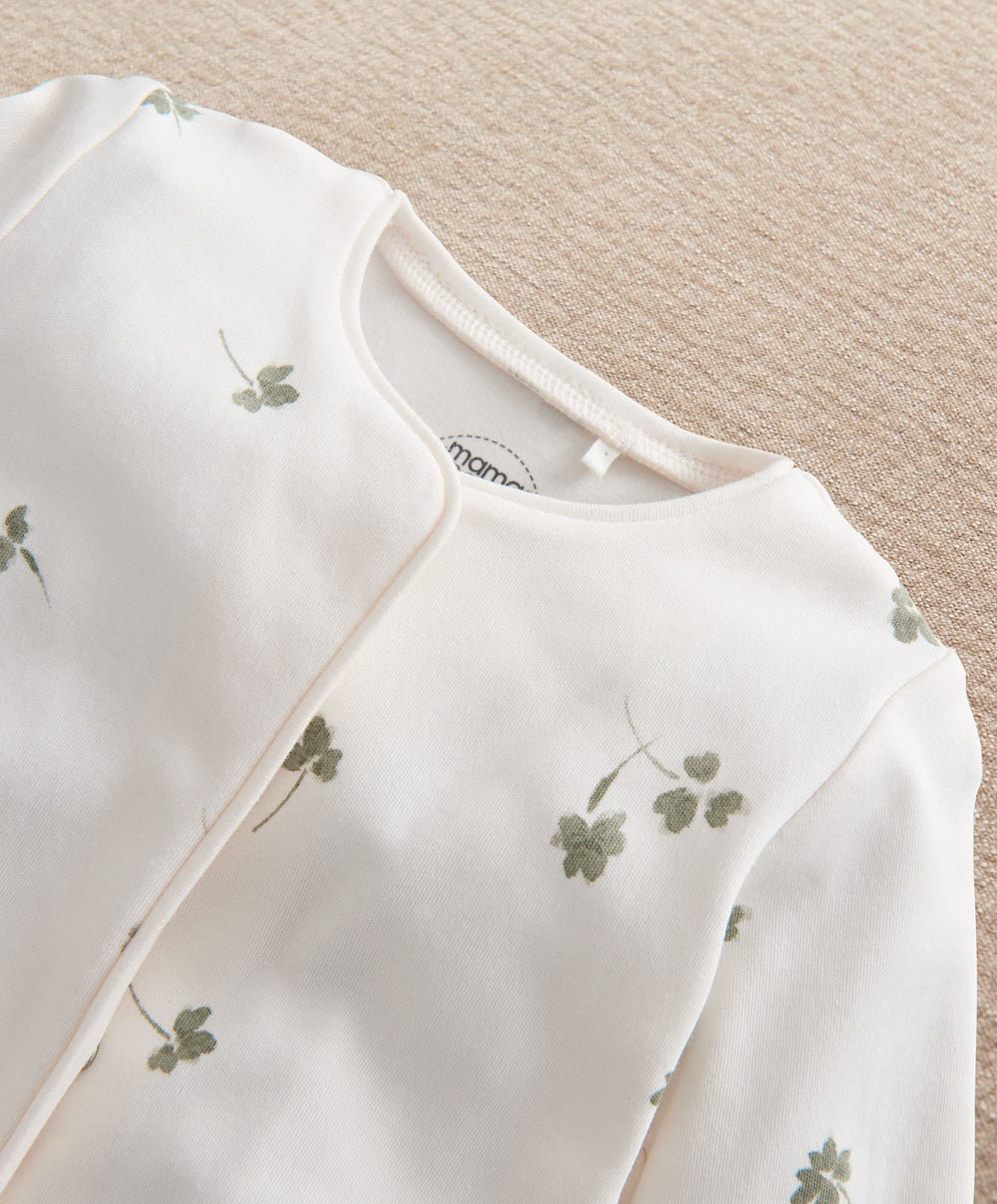 Mamas &amp; Papas All-in-Ones &amp; Bodysuits Clover Print All In One