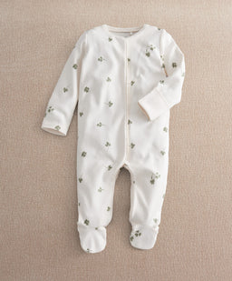 Mamas & Papas All-in-Ones & Bodysuits Clover Print All In One