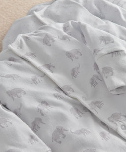 Mamas & Papas All-in-Ones & Bodysuits Elephant Print Sleepsuit