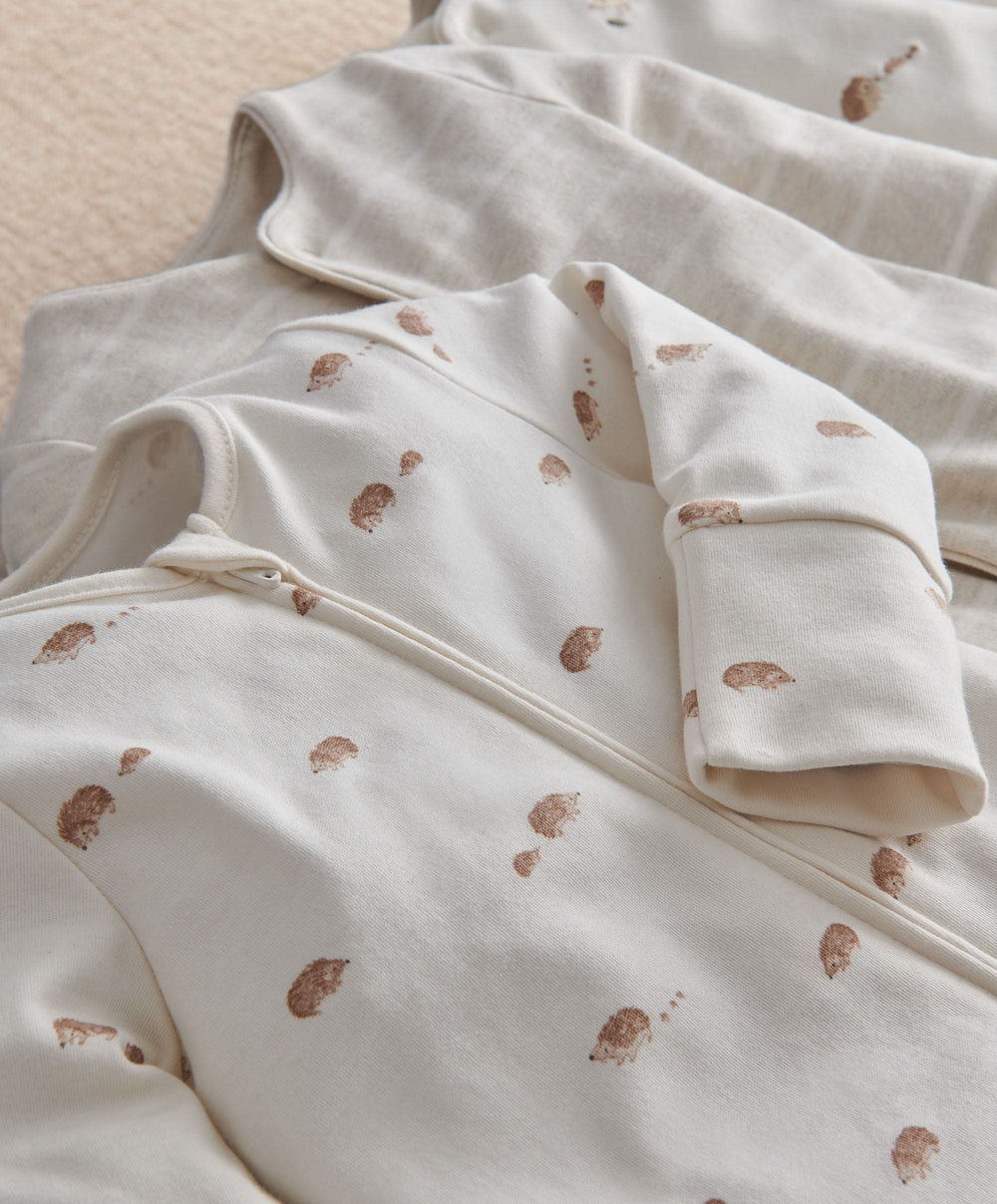 Mamas &amp; Papas All-in-Ones &amp; Bodysuits Hedgehog Sleepsuit (Pack of 3)