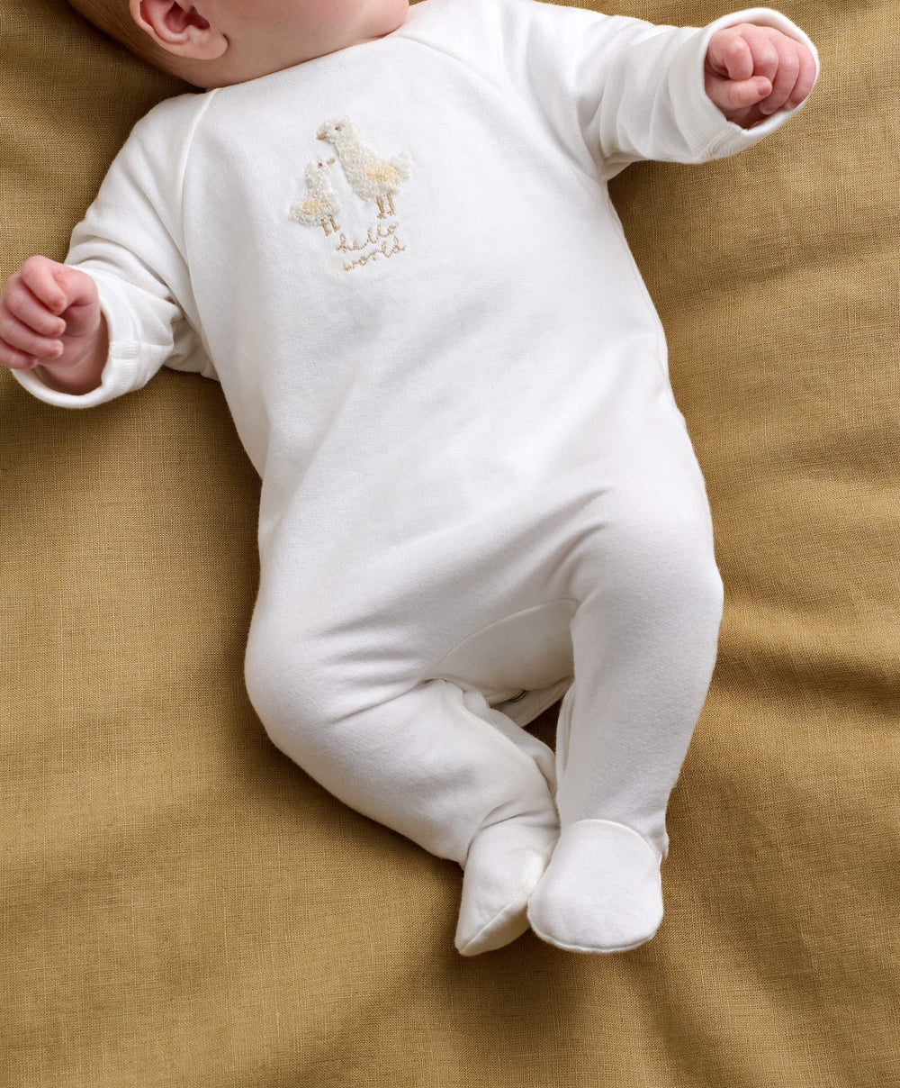 Mamas &amp; Papas All-in-Ones &amp; Bodysuits Hello World Duck All In One
