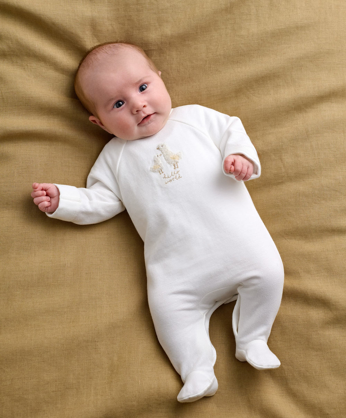Mamas & Papas All-in-Ones & Bodysuits Hello World Duck All In One