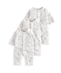 Mamas & Papas All-in-Ones & Bodysuits Kites Premature Rompers (Pack of 3)