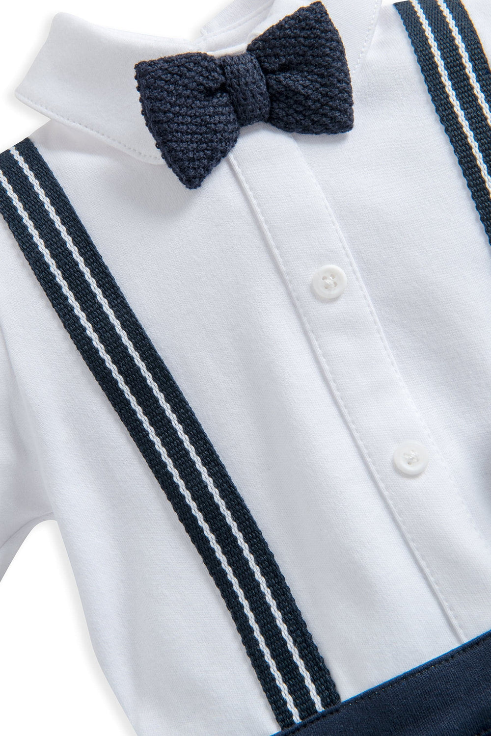 Mamas &amp; Papas All-in-Ones &amp; Bodysuits Mock Brace Jersey All-In-One