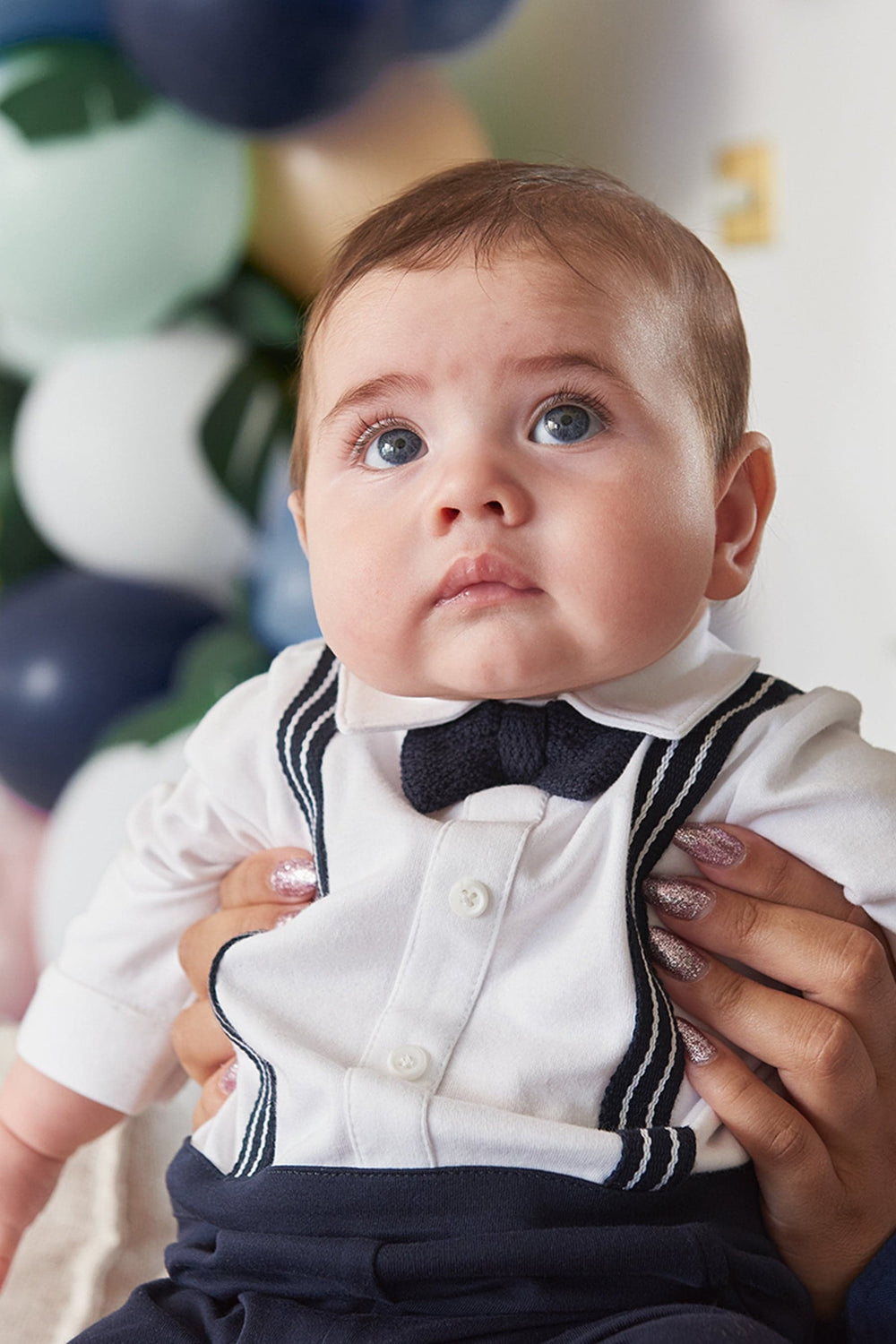 Mamas &amp; Papas All-in-Ones &amp; Bodysuits Mock Brace Jersey All-In-One