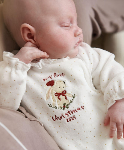 Mamas & Papas All-in-Ones & Bodysuits My First Christmas Bunny All In One
