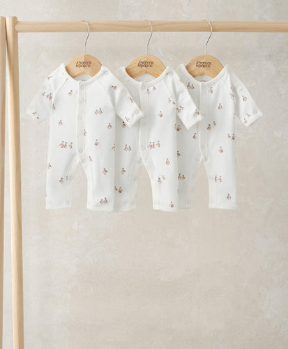 Mamas & Papas All-in-Ones & Bodysuits Premature Baby Stork Rompers (Pack of 3)