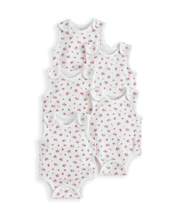 Mamas & Papas All-in-Ones & Bodysuits Rose Premature Bodysuits (Pack of 5)