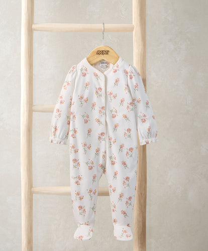 Mamas & Papas All-in-Ones & Bodysuits Watercolour Daisy Sleepsuit