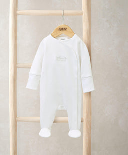Mamas & Papas All-in-Ones & Bodysuits Welcome to the World All In One -White